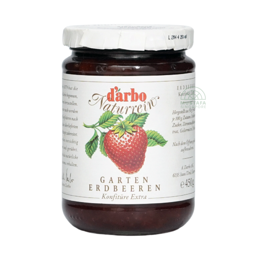 D'arbo All Natural Garden Strawberry Jam 450g