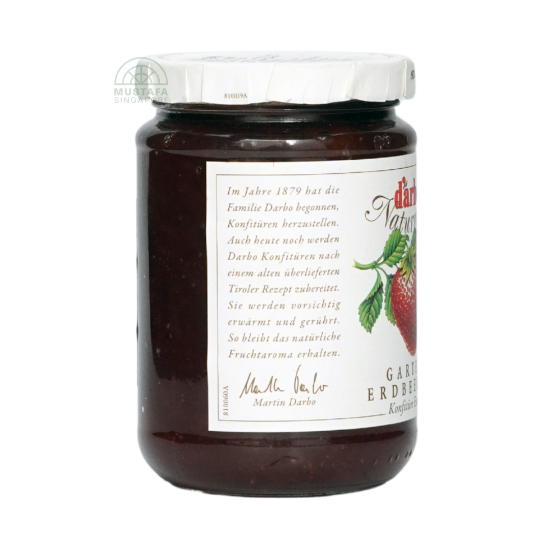 D'arbo All Natural Garden Strawberry Jam 450g