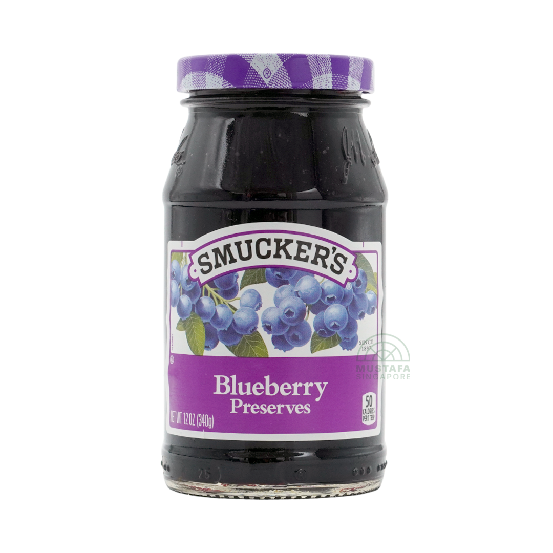 Smucker's Blueberry Preserves Jam 340g