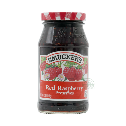 Smucker's Red Raspberry Preserves Jam 340g