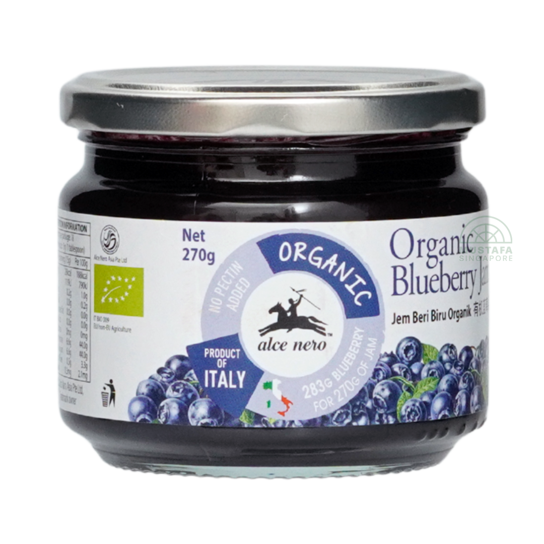 Alce Nero Organic Blueberry Jam 270g