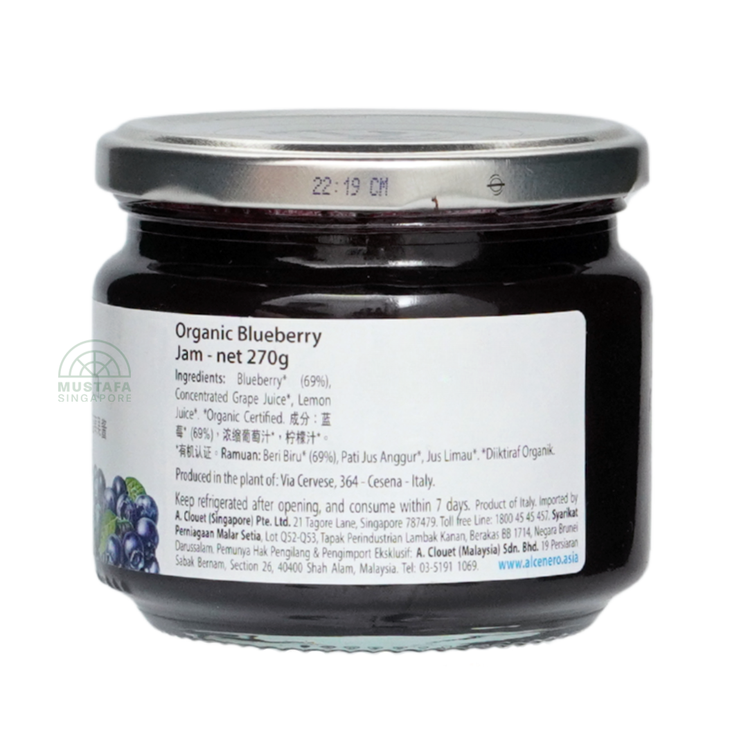 Alce Nero Organic Blueberry Jam 270g