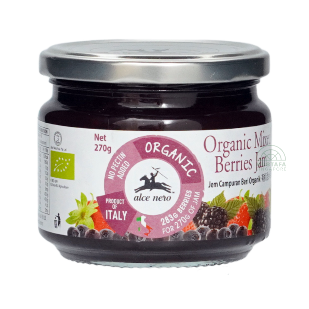 Alce Nero Organic Mixed Berries Jam 270g