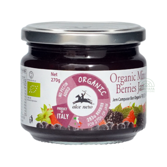 Alce Nero Organic Mixed Berries Jam 270g