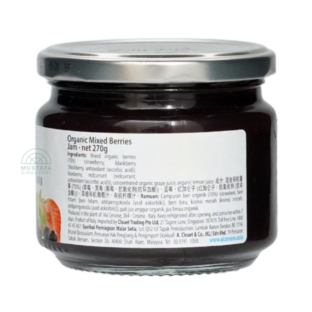 Alce Nero Organic Mixed Berries Jam 270g