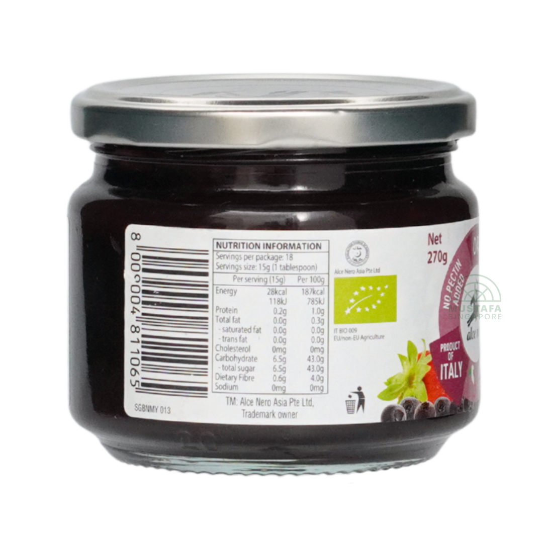Alce Nero Organic Mixed Berries Jam 270g