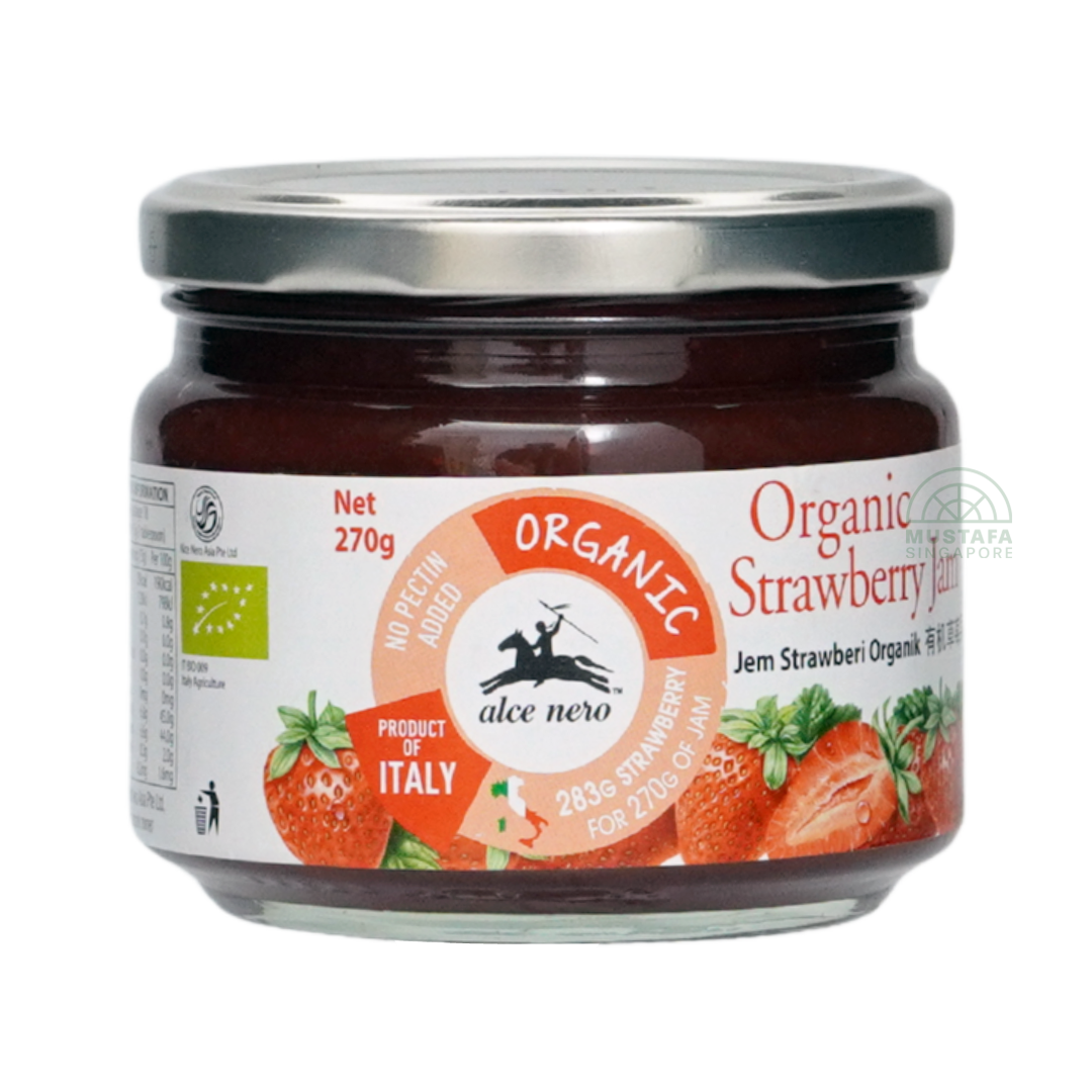 Alce Nero Organic Strawberry Jam 270g