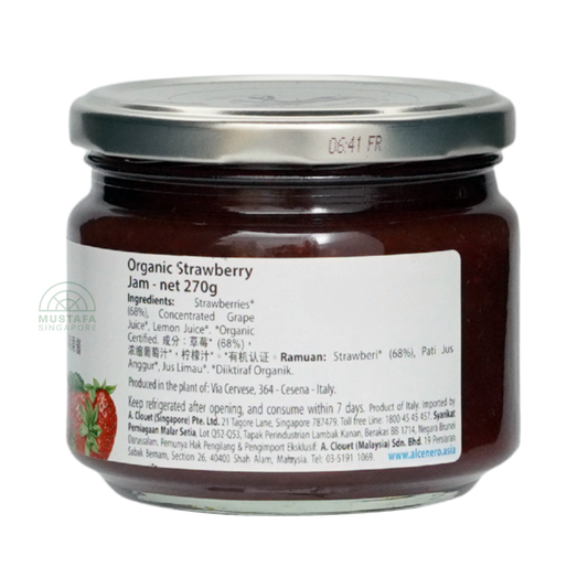 Alce Nero Organic Strawberry Jam 270g
