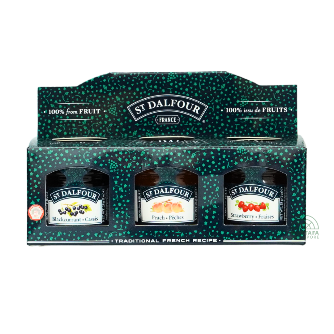 St Dalfour Fruit Spread Minis (3x28g)
