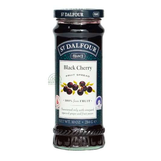 St Dalfour Black Cherry Fruit Spread 284g