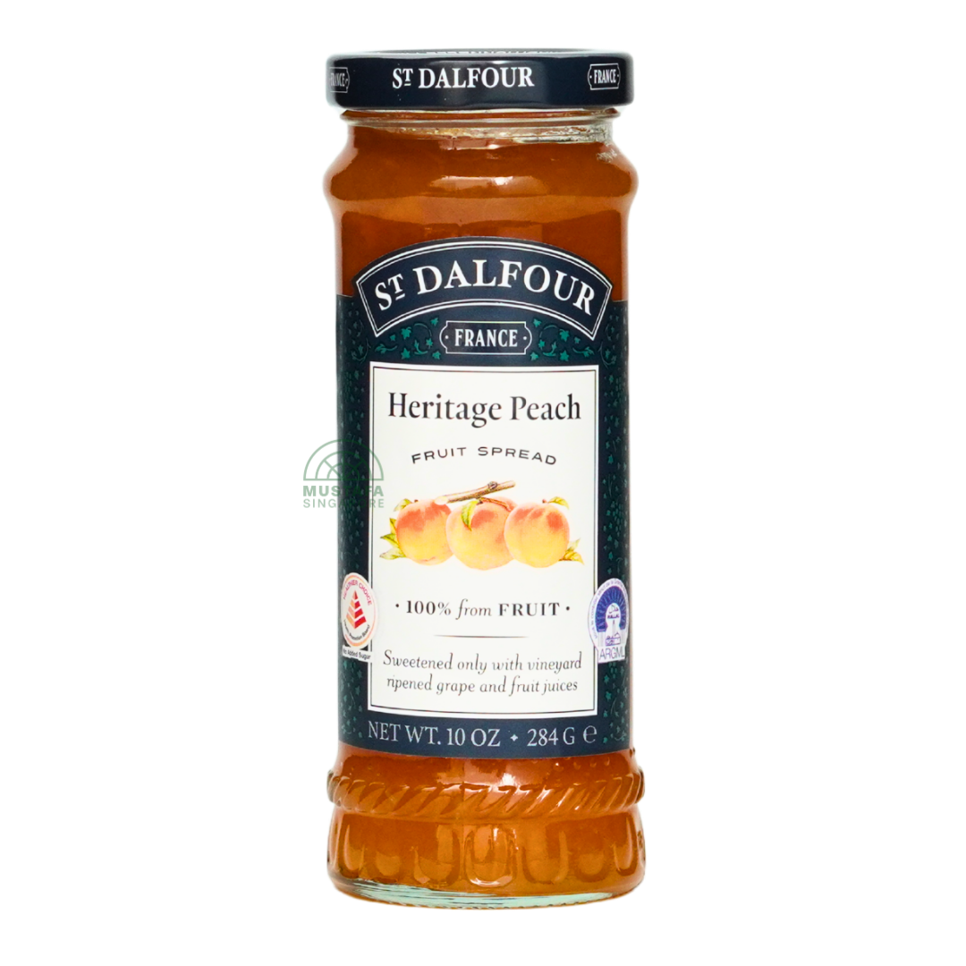 St Dalfour Heritage Peach Fruit Spread 284g