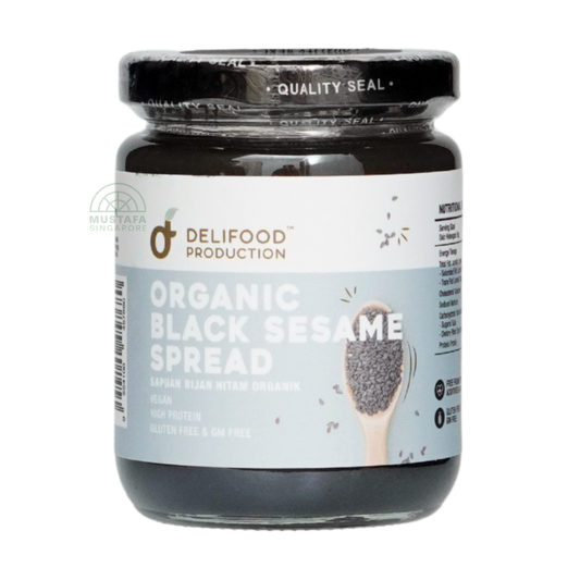 Delifood Organic Black Sesame Spread 220g