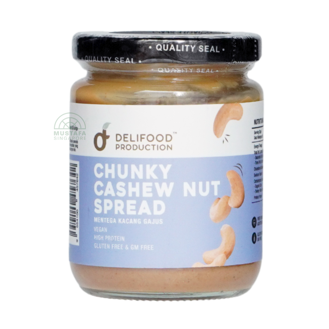 Delifood Chunky Cashew Nut Spread 220g