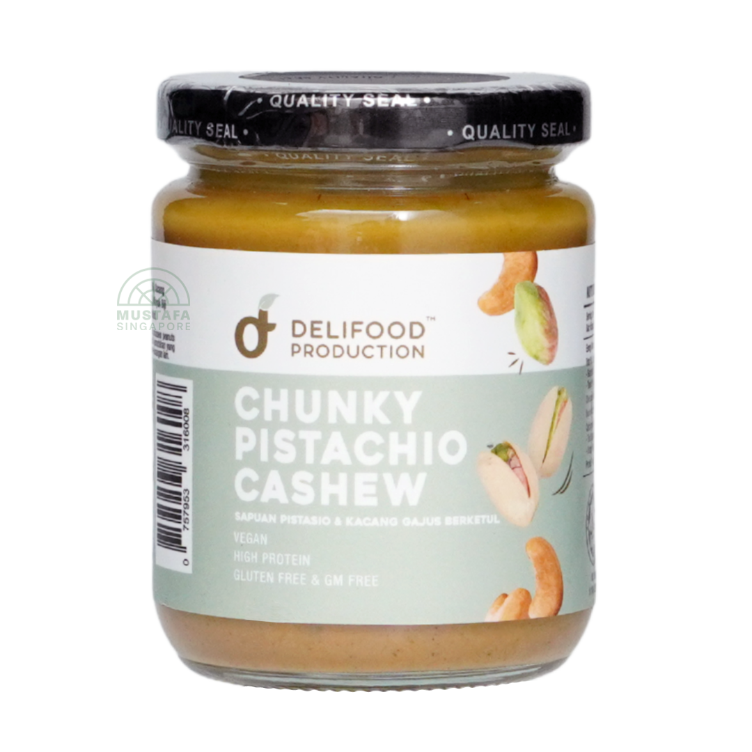 Delifood Chunky Pistachio Cashew 220g