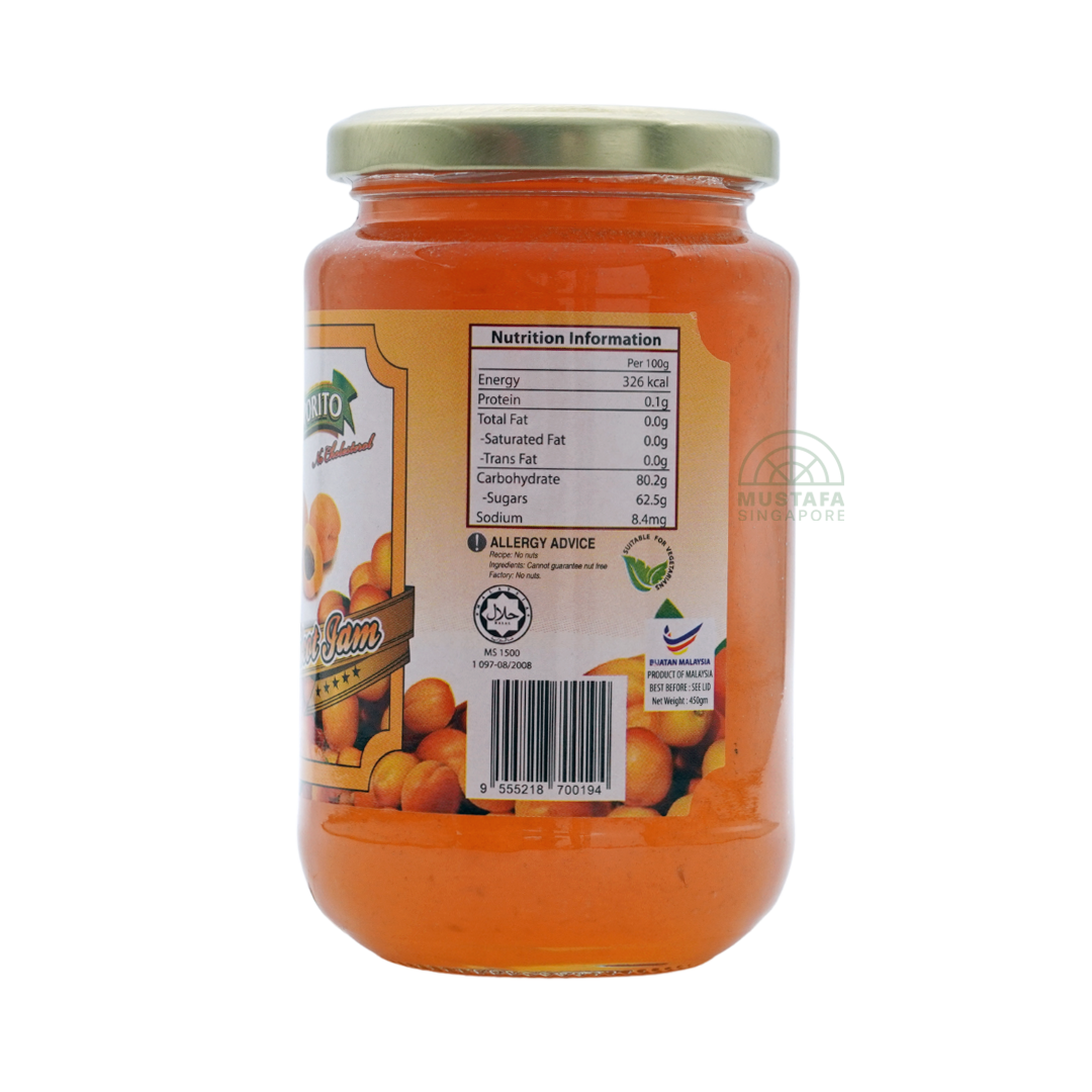 Saporito Apricot Jam 450g