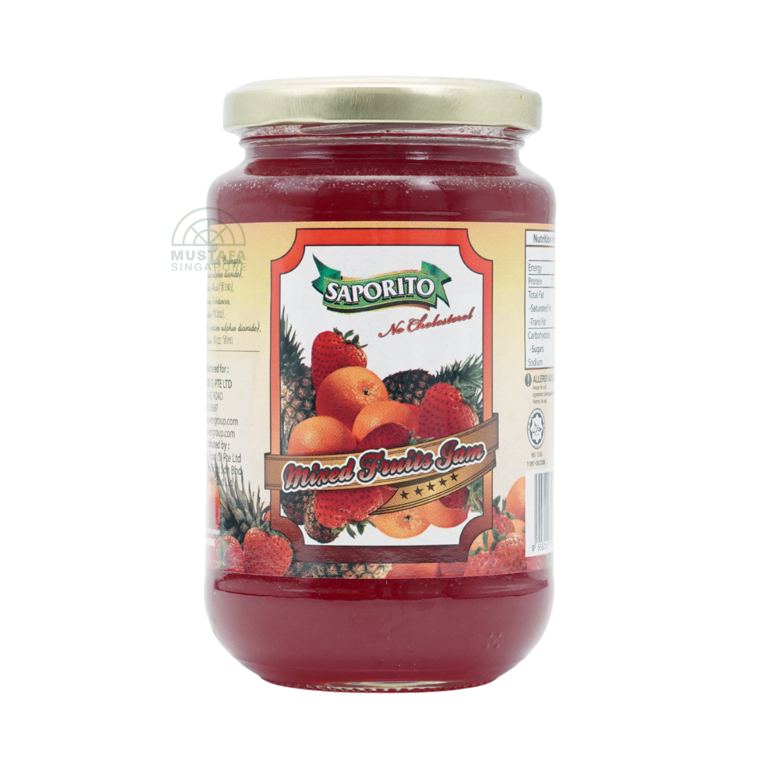 Saporito Mixed Fruit Jam 450g