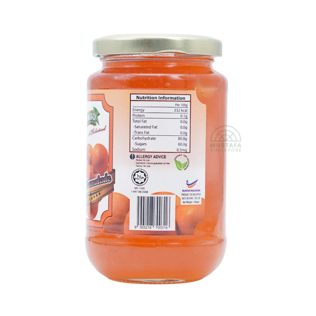 Saporito Orange Marmalade Jam 450g