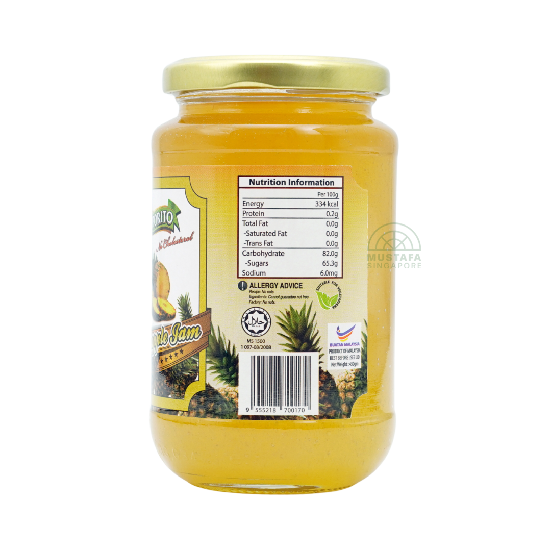 Saporito Pineapple Jam 450g
