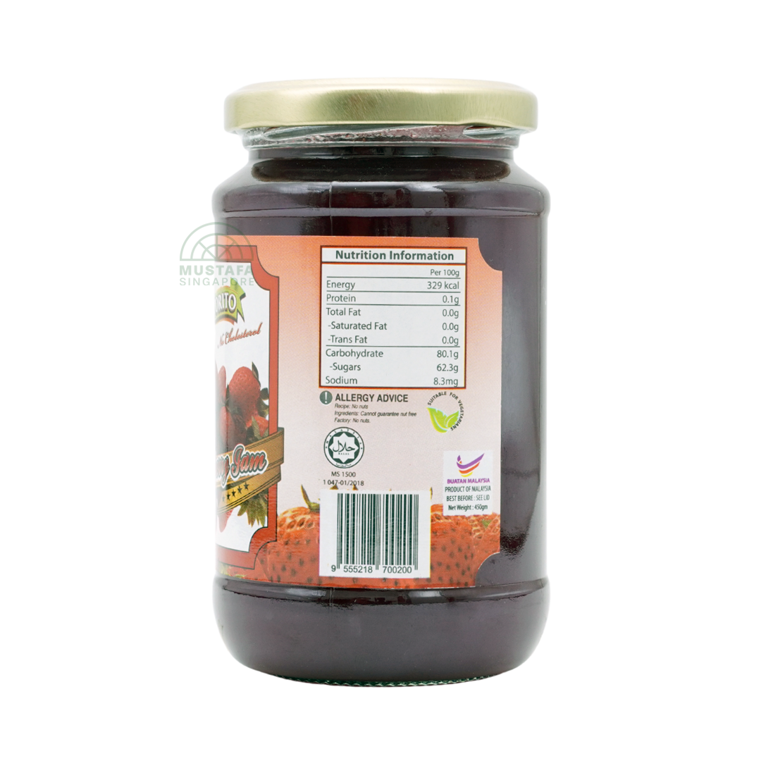 Saporito Strawberry Jam 450g