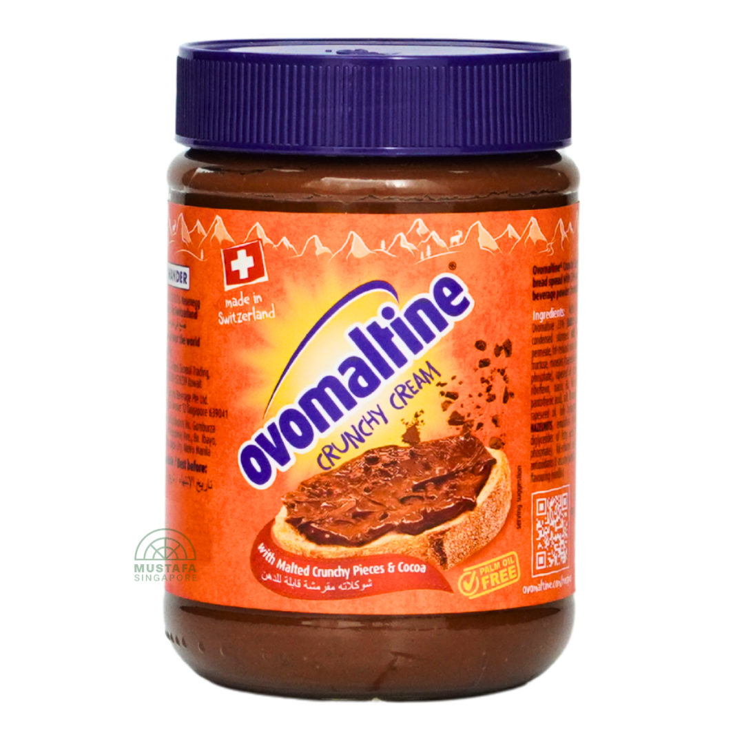 Ovomaltine Crunchy Cream (Glass bottle) 380g