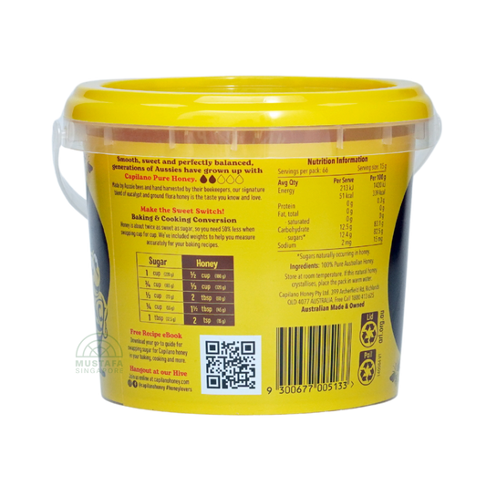 Capilano Pure Honey 100% Australian Honey 1kg