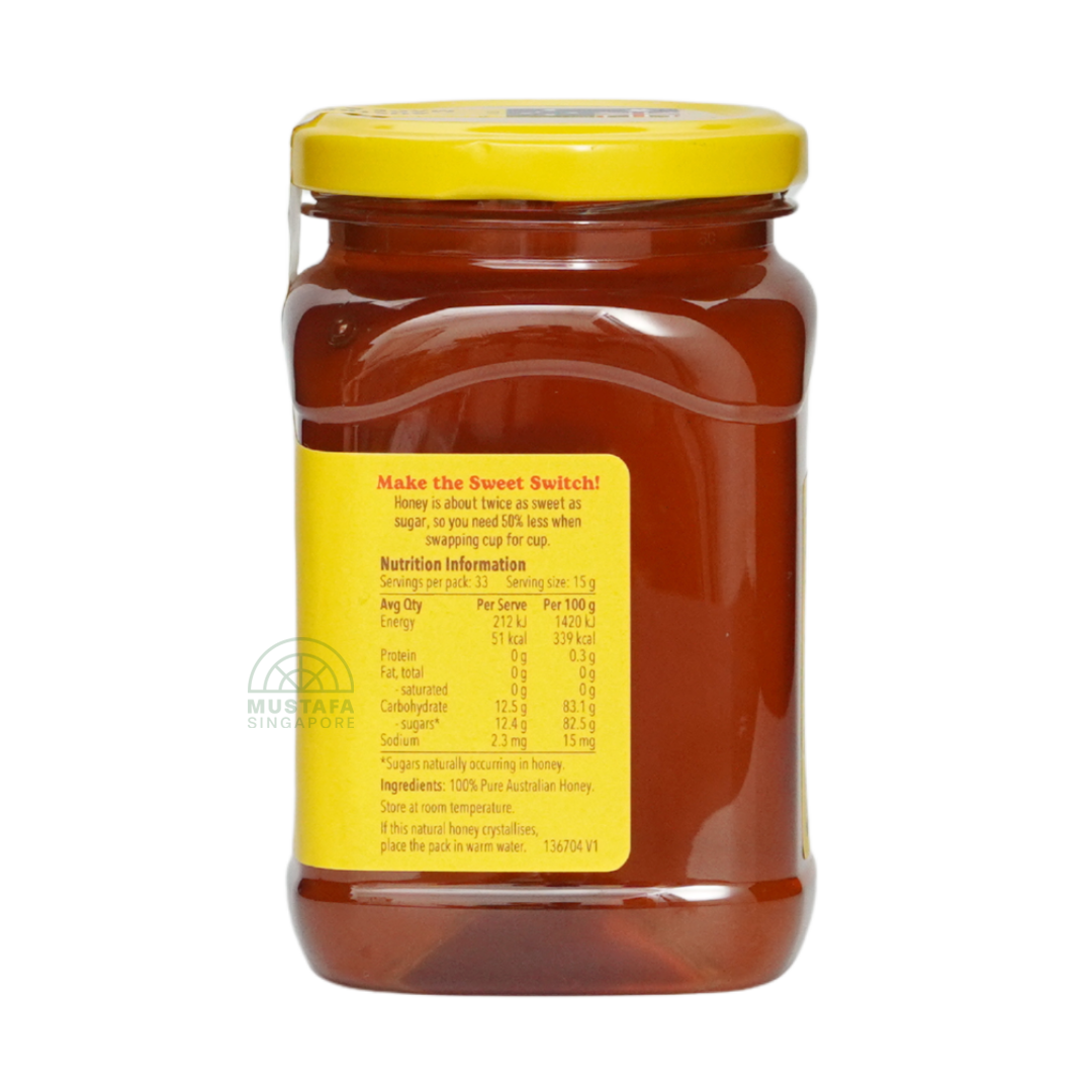 Capilano Pure Honey 100% Australian Honey 500g
