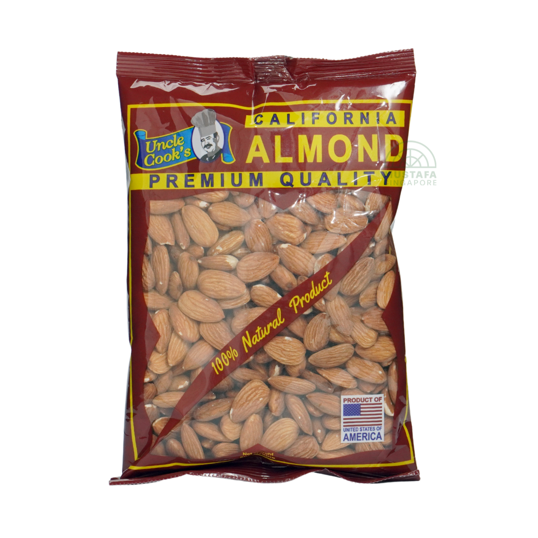 Uncle Cook's Raw Almond 500g