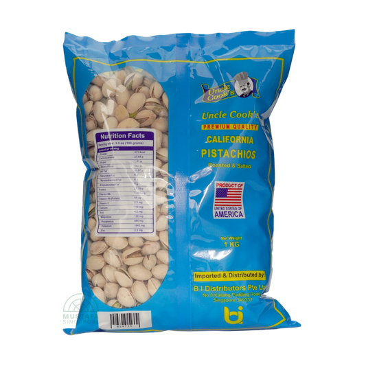 Uncle Cook's Roasted & Salted Pistachio 1kg