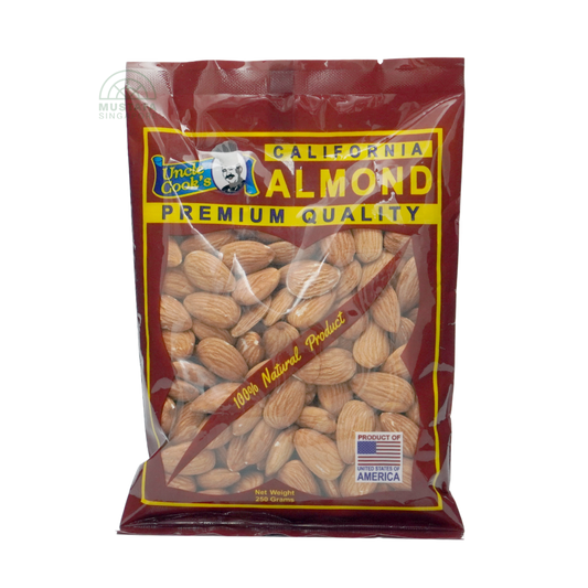 Uncle Cook's Raw Almond 250g
