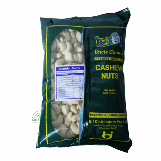 Uncle Cook's Cashew Nuts W320 500g
