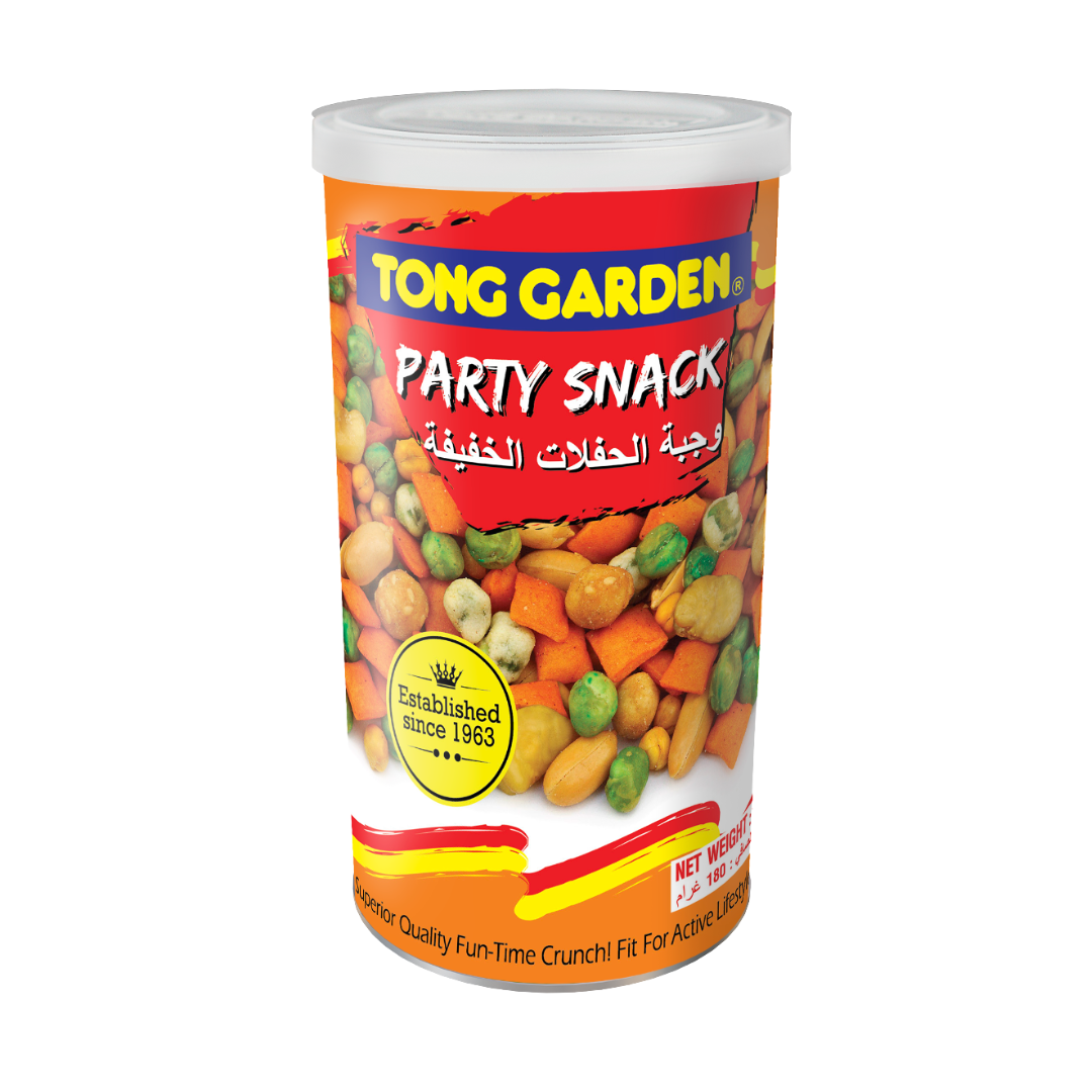 Tong Garden Party Snacks Can 180g