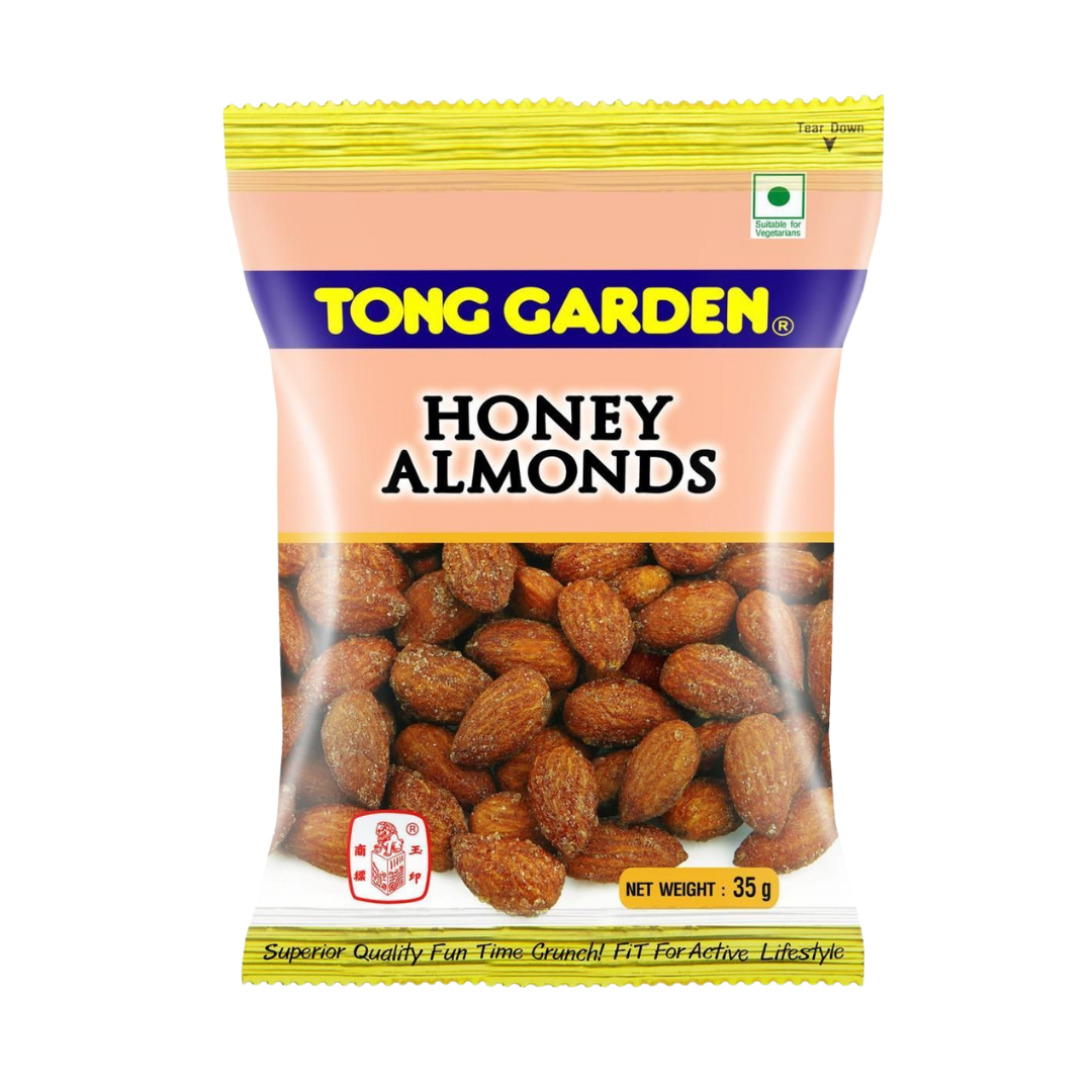 Tong Garden Almonds Honey 35g