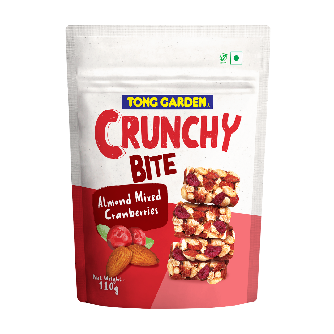 Tong Garden Crunchy Bite Almond Mix Cranberries 110g