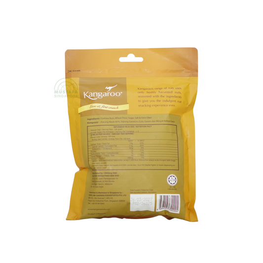 Kangaroo Salted Cashews 300g