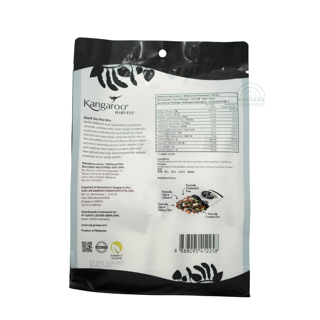 Kangaroo Black Soy Nut Mix 210g
