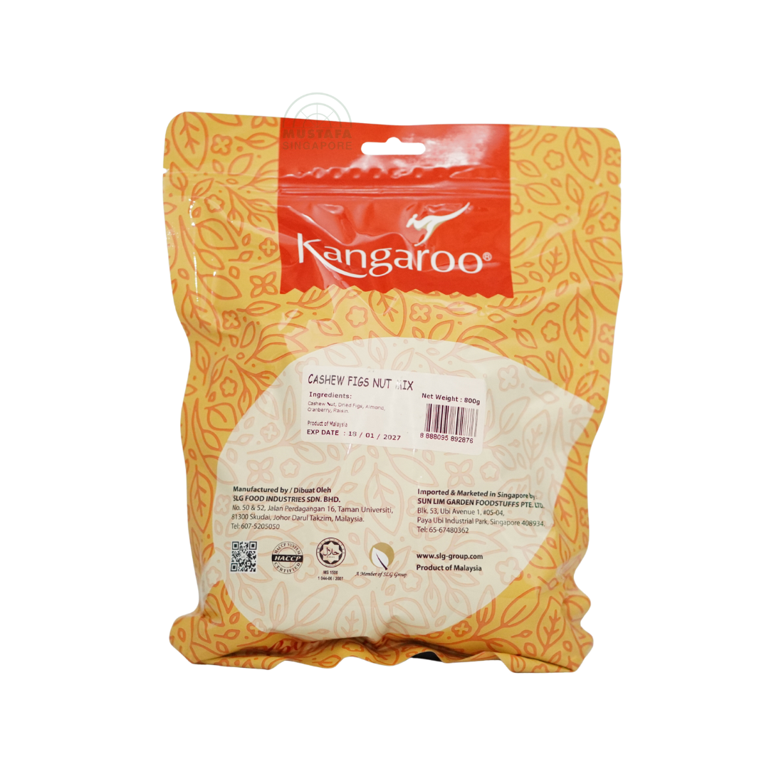 Kangaroo Cashew Figs Nut Mix 800g
