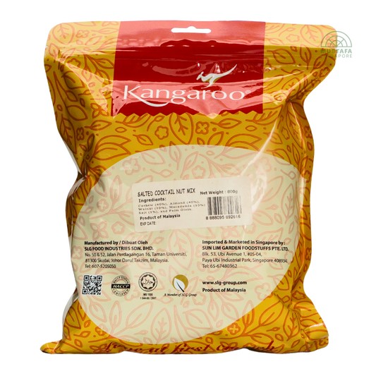 Kangaroo Salted Cocktail Nut Mix 800g