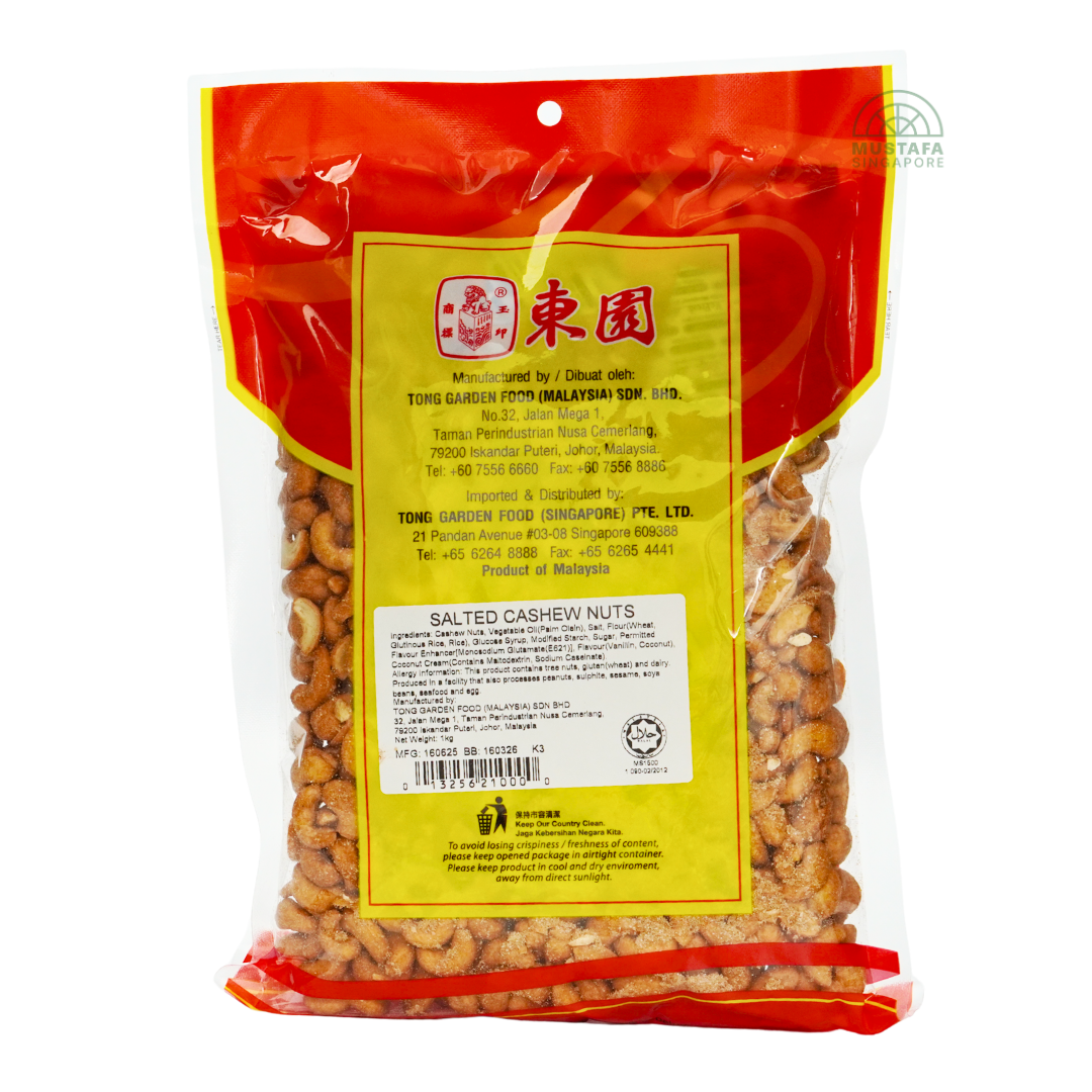 Tong Garden Salted Cashew Nuts 1kg