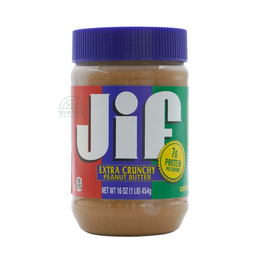Jif Extra Crunchy Peanut Butter 454g