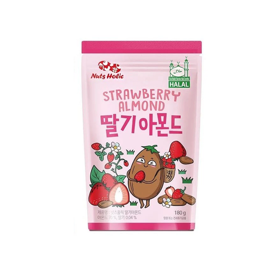 Nuts Holic Korean Strawberry Almond 180g