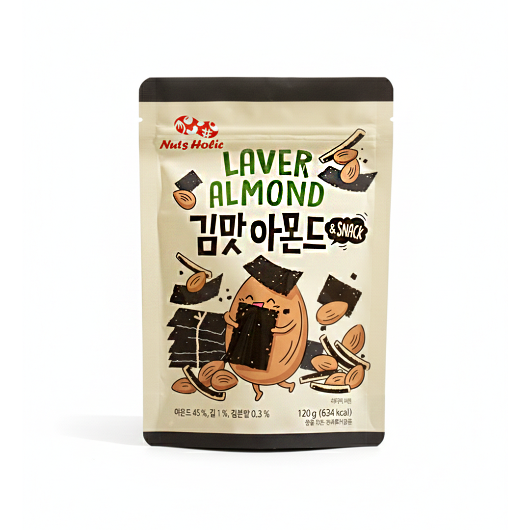 Nuts Holic Korean Laver Almond 120g