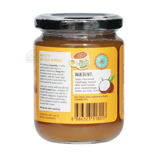 Kayamila Sea-Salt Caramel Coconut Kaya Spread 270g