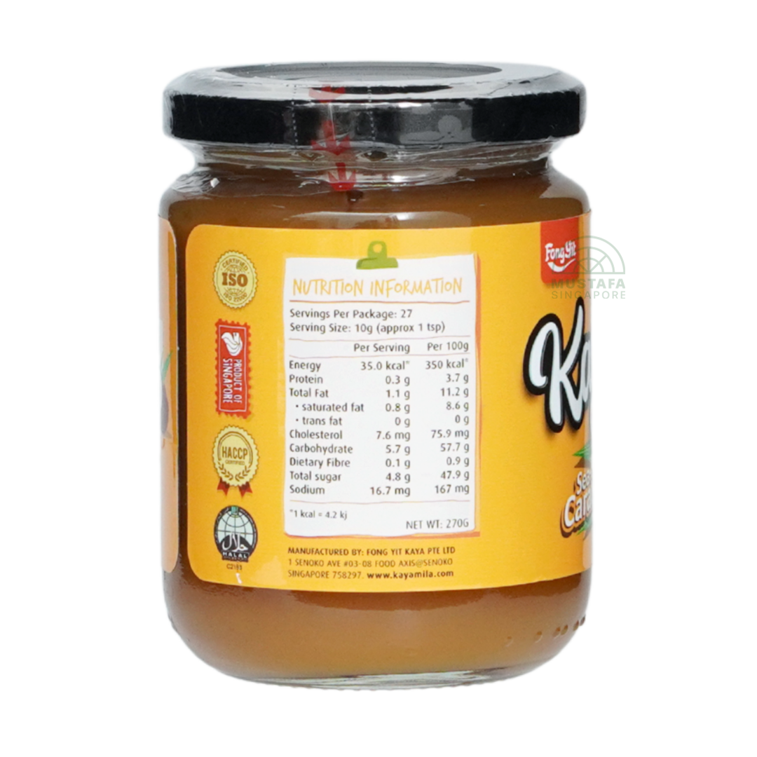 Kayamila Sea-Salt Caramel Coconut Kaya Spread 270g