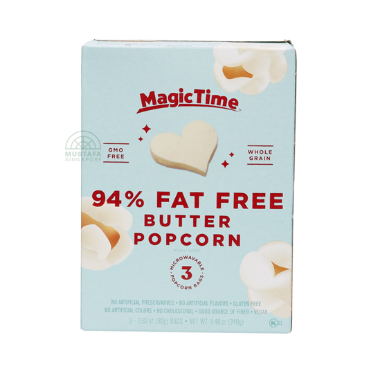 Magic Time 94% Fat Free Butter Popcorn 240g