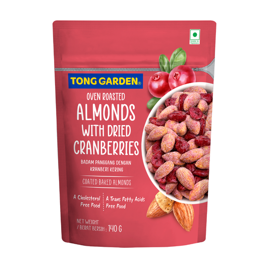 Tong Garden Almond With Dried Cranberries 140g