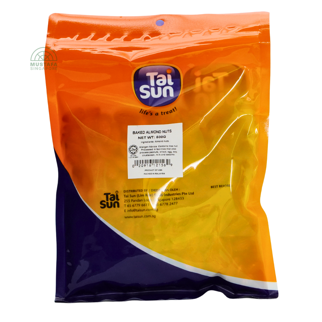 Tai Sun Baked Almond Nuts 500g