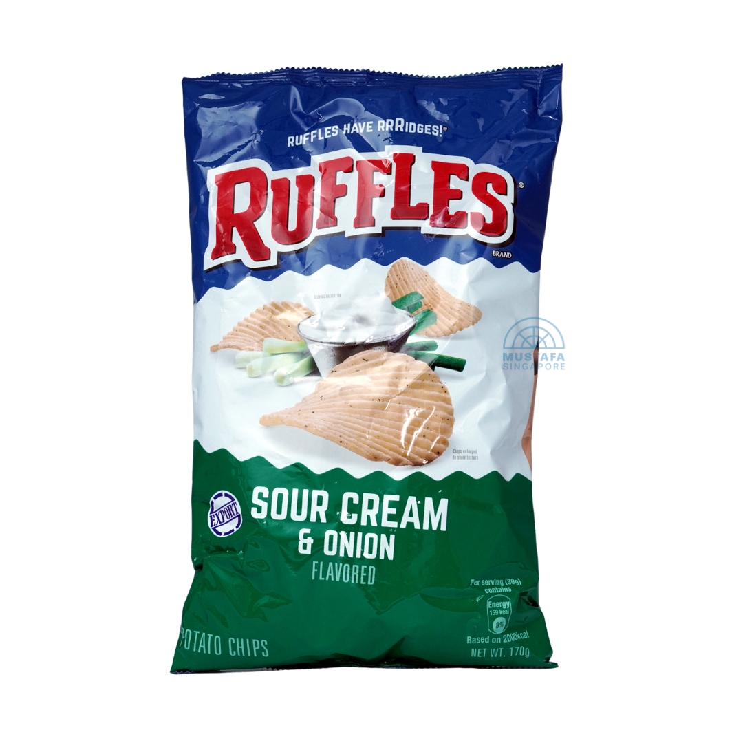 Frito-Lay Ruffles Sour Cream & Onion 170g