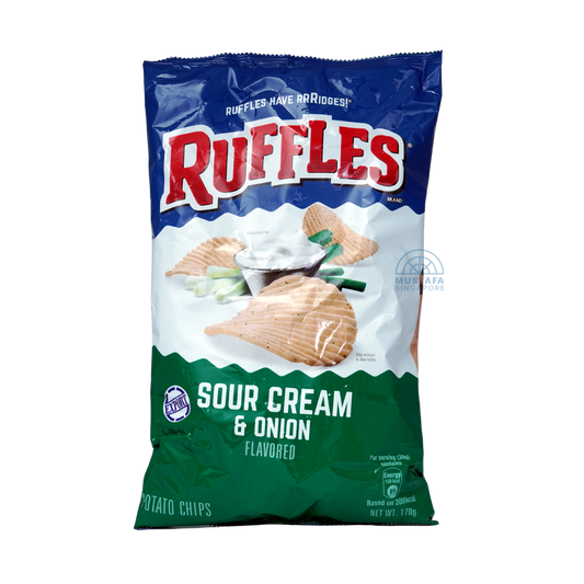 Frito-Lay Ruffles Sour Cream & Onion 170g