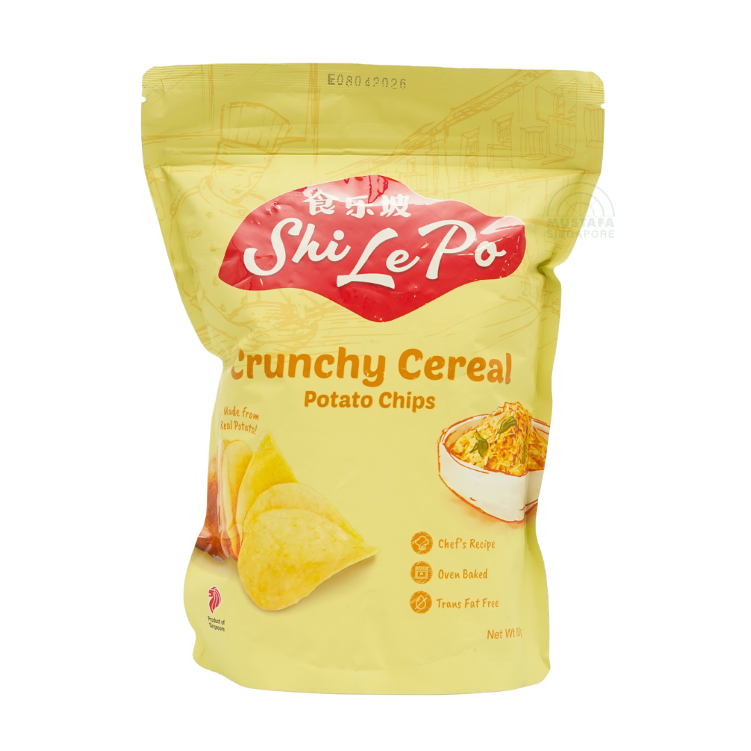 Shi Le Po Crunchy Cereal Potato Chips 80g