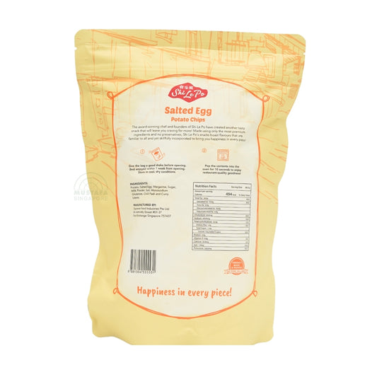 Shi Le Po Salted Egg Potato Chips